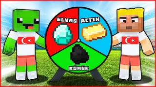 MİNECRAFT FUTBOLCU EFEKAN VE ARKADAŞLARI YARIŞIYOR! ⚽😱 - Minecraft Parodileri