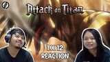 Attack On Titan Episode 12 Indo REACTION "Luka : Pertahanan Trost ,Bagian 8"