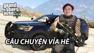 (GTA V) Anh Cảnh sát Huy trọc và câu chuyện vỉa hè