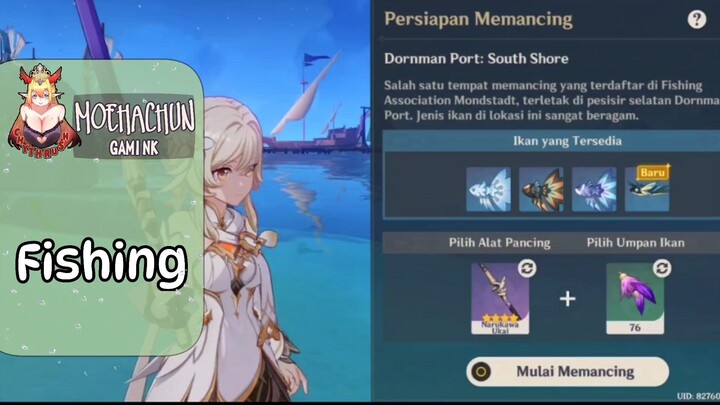 Fiture Fishing yang Jarang Dipakai Pemain Genshin Impact
