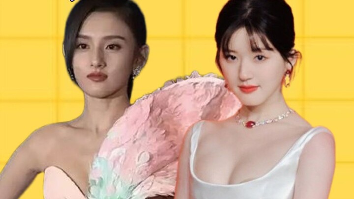 ช็อตเด็ดความผิดพลาดด้านการแต่งกายบนพรมแดงของเหล่านางเอก จางเหมิงยอมทุ่มเทสุดตัวเพื่อรูปร่าง ส่วนจ้าว