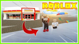 BORONG SEMUA ISI ALFAMART LANJUT SANTUI MAIN DI PANTAI!!! ROBLOX MIKOCIL