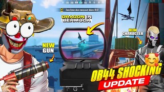 FREEFIRE 🔥OB44 Shocking Update 🎯 Dragon in Free Fire 🤯 New Character - Garena free fire #freefire