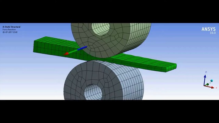 Rolling Process _ Cold Rolling Process In Ansys Workbench