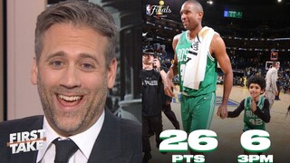 FIRST TAKE "Al Horford reaches NBA Finals immortality with 3PT feat" Max on Celtics beat Warriors