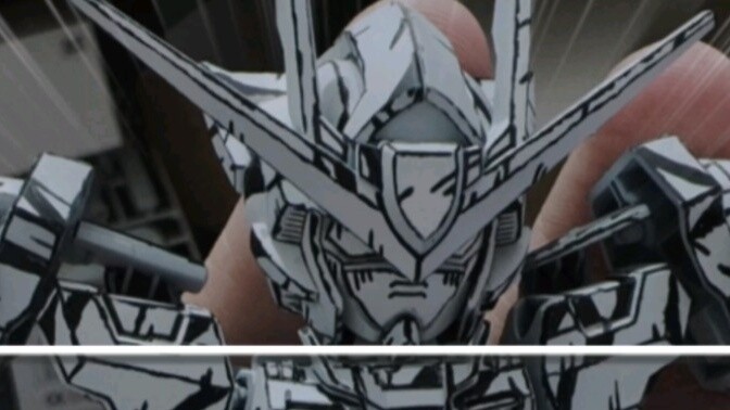 Gundam 2D comic color painting tutorial