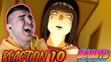 HINATA DOESN'T PLAY AROUND! BORUTO EPISODE 10 REACTION! The Ghost Incident: Investigation Begins!