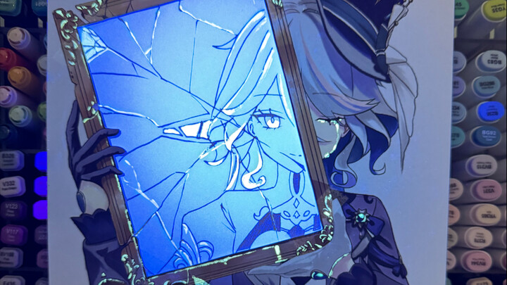 🎨 Saved a stunning Fufu "Invisible Painting"