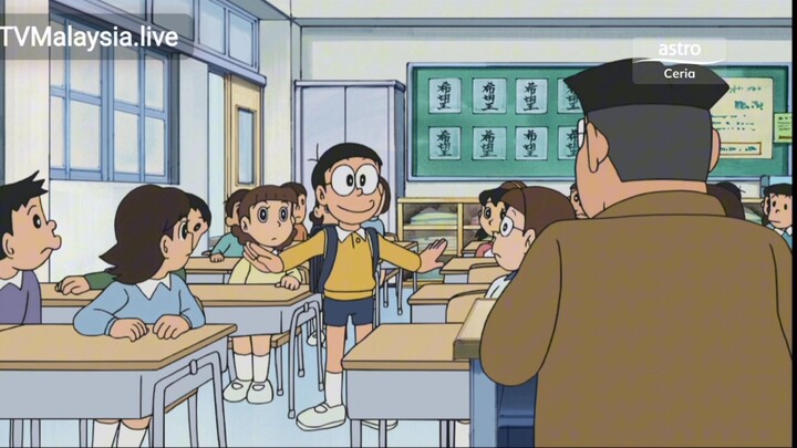 Doraemon episode 298 - Berjalan Dan Berjalan Terus Ke Bulan (Bahasa Melayu)