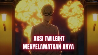 AKSI TWILIGHT SAAT MENYELAMATKAN ANYA | spy x family eps 5 part 4