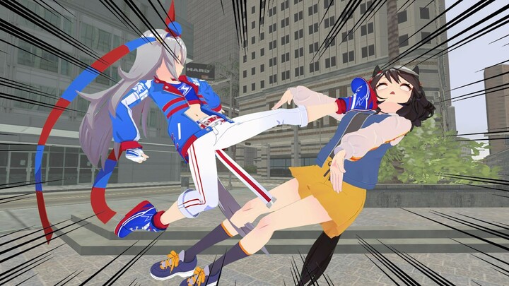 [ Uma Musume: Pretty Derby 笑传] Xiaobei's winning dress ♿