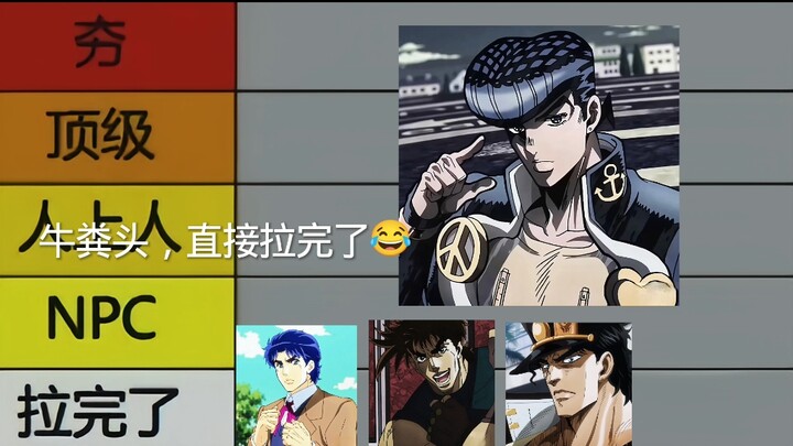 锐评历代jojo主角!