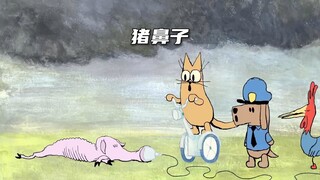 The fat pig becomes a power station, and all animals come to recharge! #AnimationExplanation#Satire#