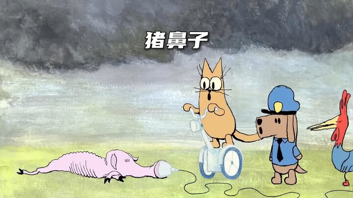The fat pig becomes a power station, and all animals come to recharge! #AnimationExplanation#Satire#