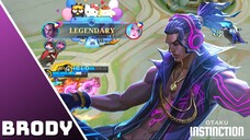 Brody Stun Brody Legendary No Deaths | Mobile Legends