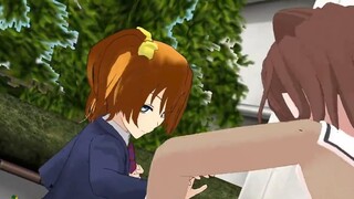 Đấu tranh MMD Honoka Takasaka đấu với Kasumi Toyama