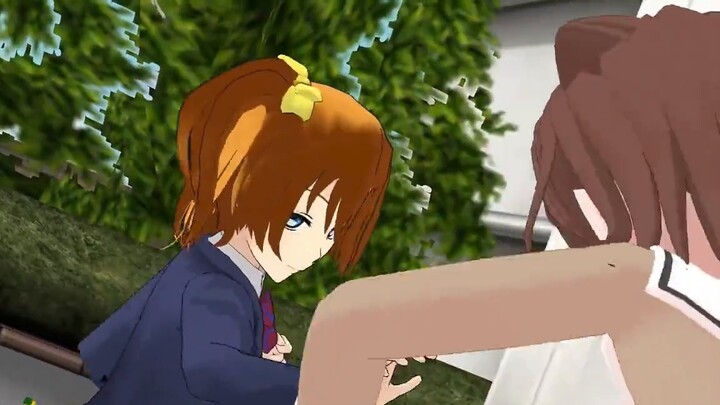 Pertarungan MMD Honoka Takasaka vs Kasumi Toyama