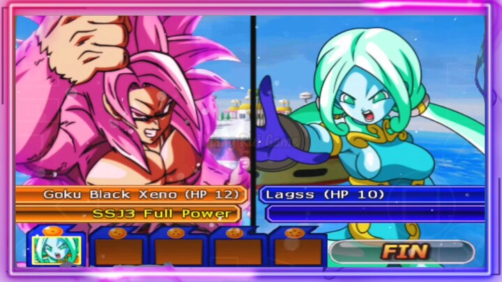 Black Goku SSJ 4 Rose Full Power VS Lagss - DB MOD ANDROID GAMEPLAY
