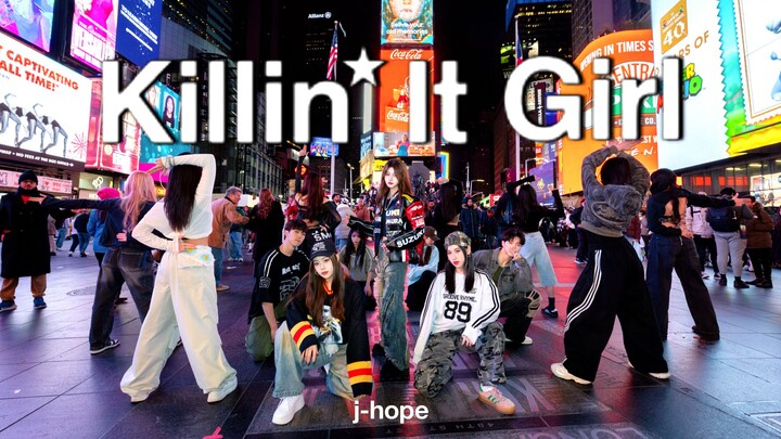 Clip nhảy lại gây sốt trên mạng quốc tế 【Killin' It Girl】15 người 🔥 Chất lượng cực cao, solo của J-h