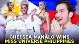 Miss Universe Philippines 2024: Chelsea Manalo Full Performance REACTION - Live Coronation Night