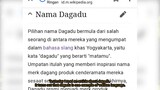 Walikan language!!! Not only Jakarta, it turns out that Jogja also has slang.