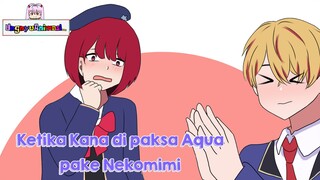 Ketika Kana di paksa Aqua pake Nekomimi