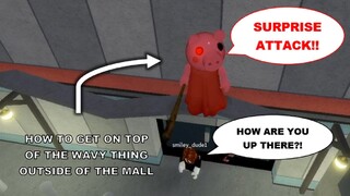 How to KILL CAMPERS glitching ON THE WAVY THING Outside Chapter 10 - Mall [Roblox Piggy Glitches]