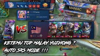 KETEMU TOP MALAY YU ZHONG FULL PT | AUTO SRS MODE !! - MLBB