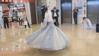 【澂七】银临《不老梦》2019.10.5南京21世纪太阳城购物中心商业汉服活动即兴舞蹈（失踪三年人口回归...以后会放一些库存黑历史的orz）