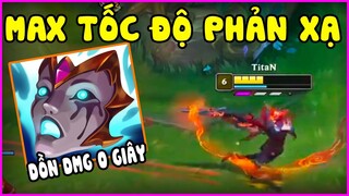 Nhanh hơn Faker khi đạt max giới hạn phản xạ, Dồn DMG chỉ với 0s - LMHT - LOL - Skin - Montage