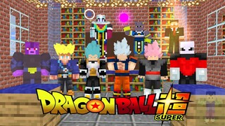 Monster School : DRAGON BALL SUPER - PART 1 : TRANSFORMATION CHALLENGE  - Minecraft Animation