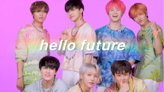 【NCT DREAM】Hello Future Dance Relay with Captions (يُعرف أيضًا باسم "يمكن ملاحظة أن إيجار الأرض ساخن