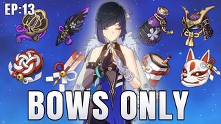 Spending 1000+ Resin To Save My Account (Genshin Impact Bows Only)