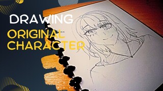 DRAWING CRIYING GIRL | ORIGINAL CHARACTER