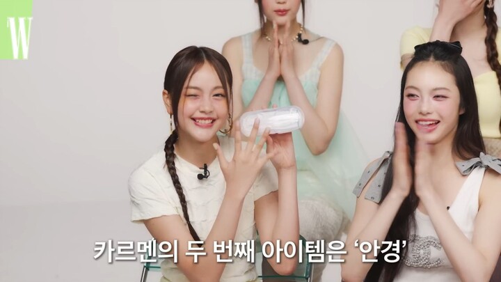 [ID SUB] W KOREA | Hearts to Hearts Why on earth did you bring this?💦 Carmen's member shared(?)