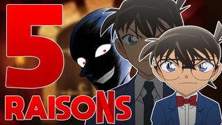 5 RAISONS de commencer DÉTECTIVE CONAN sur Netflix