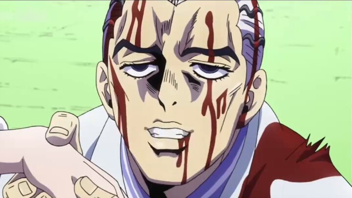 The only character in JOJO with infinite faceplates, the fastest man in Morioh Town