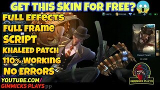 HOW TO UNLOCK KHUFRA GENTLEMAN THIEF SKIN FOR FREE 2020 | WITH BACKUP FILE