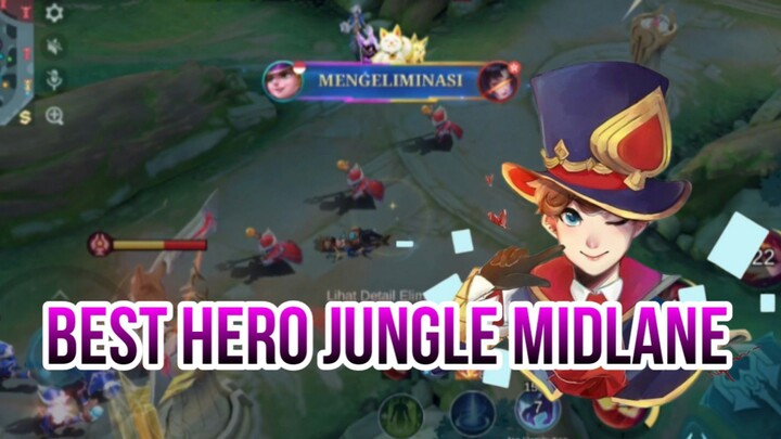 Best Hero JUNGLE MIDLANE