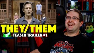 REACTION! They/Them Teaser Trailer #1 - Kevin Bacon Movie 2022