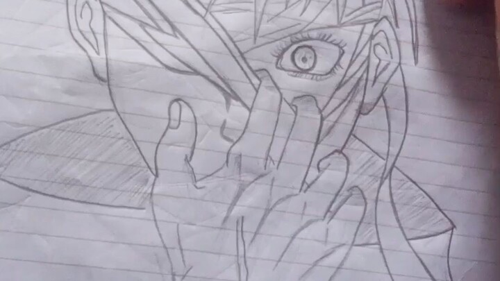 drawing pencil Satoru gojo jujutsu kaisen