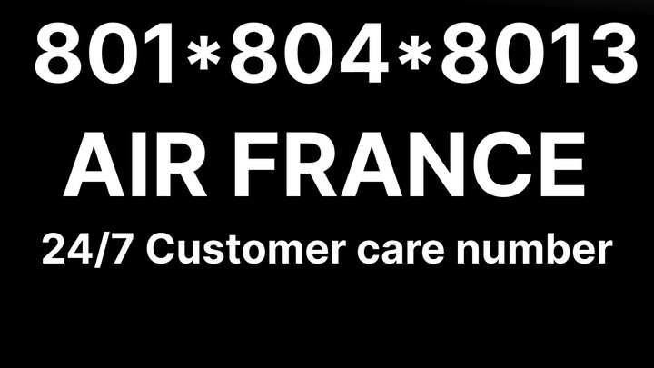 Número de Teléfono de Atención al Cliente de >>-*AIR FRANCE*-<< – Guía Completa Paso a Paso 2025