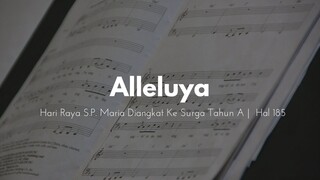 Alleluya Hari Raya S.P Maria Diangkat Ke Surga Tahun A - cover by JenniferOdelia