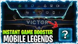 INSTANT GAME BOOSTER FOR MOBILE LEGENDS HIGH FPS FIX LAG | Mobile Legends Bang Bang
