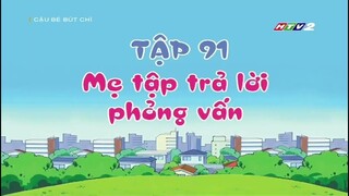 Shin Cậu Bé Chì Full Màn Hình - Mẹ tập trả lời phỏng vấn