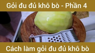 Cách làm gỏi đu đủ khô bò #4