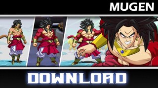 SSJ4 Broly By DefinItive - MUGEN CHAR