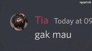 Cewek di ajak ngonten Ribet Meme Discord