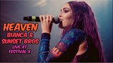 Festival X Sunset Bros & Bianca: Dj Sammy - Heaven (Short Live Video)