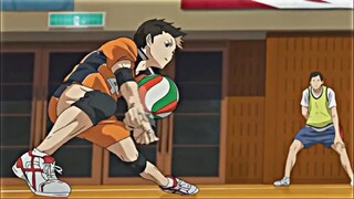 NICE RECEIVER NISHINOYA!! // KARASUNO